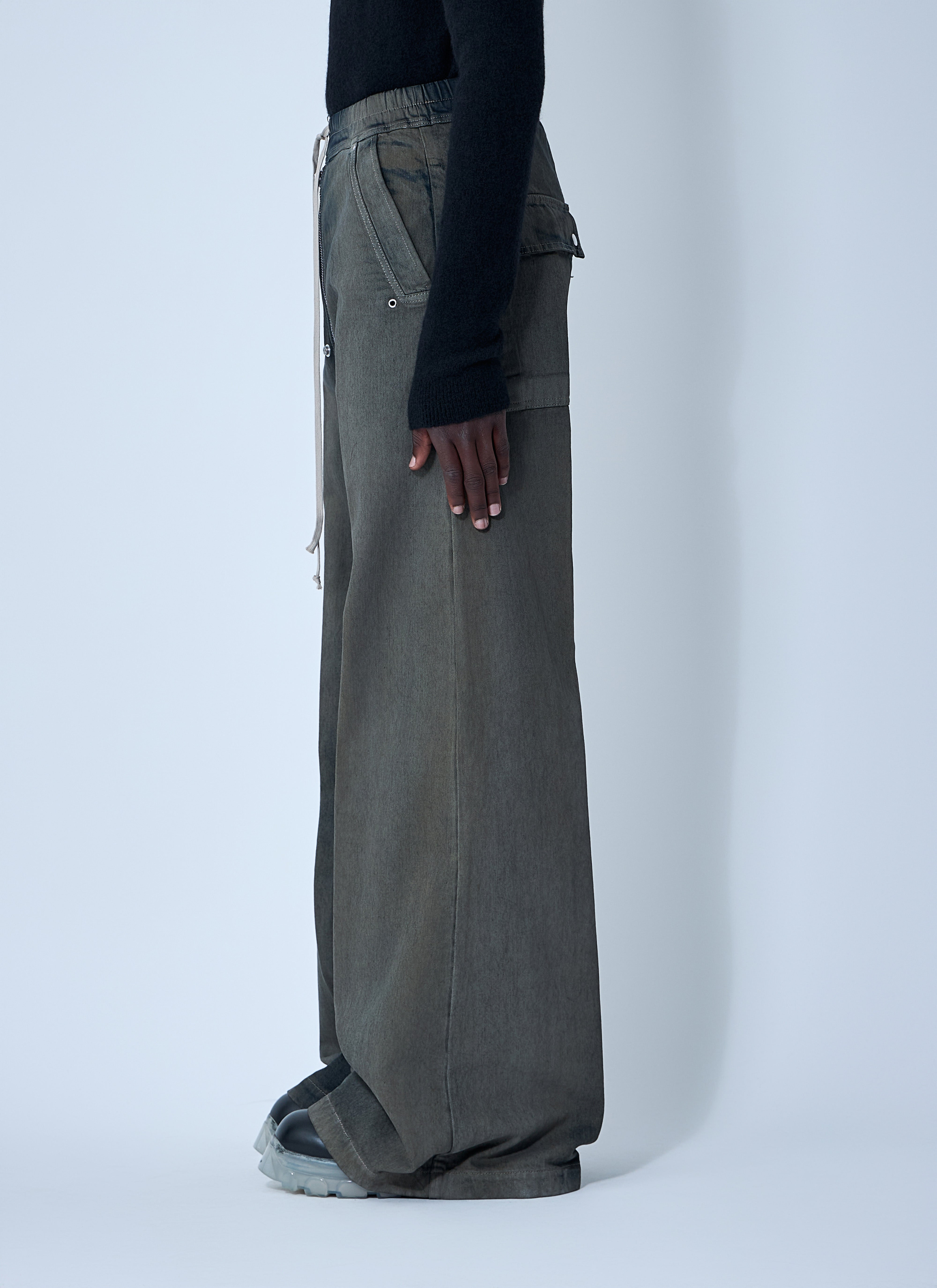 Rick Owens Men Wide Bela Pants - 3
