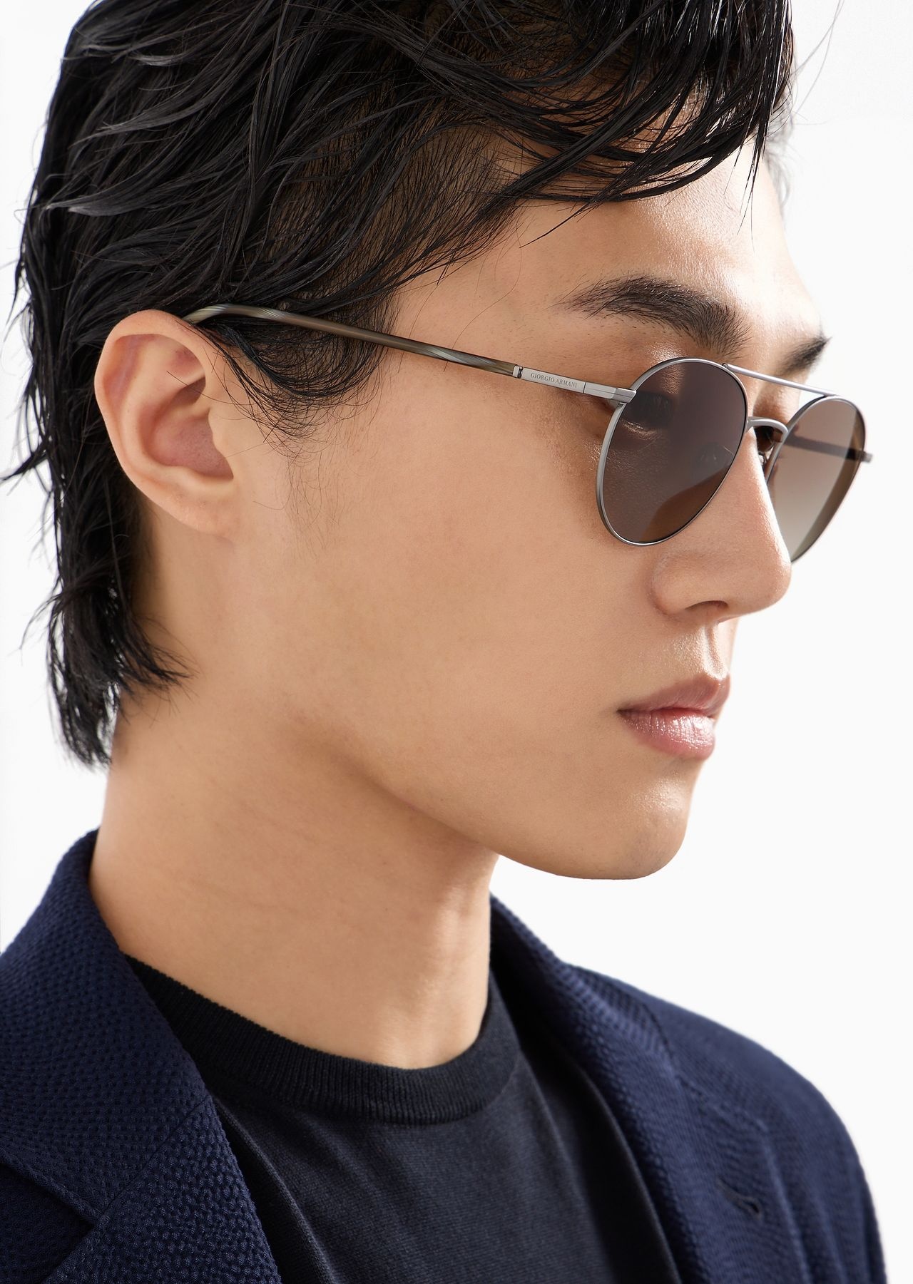 Men’s round sunglasses - 5