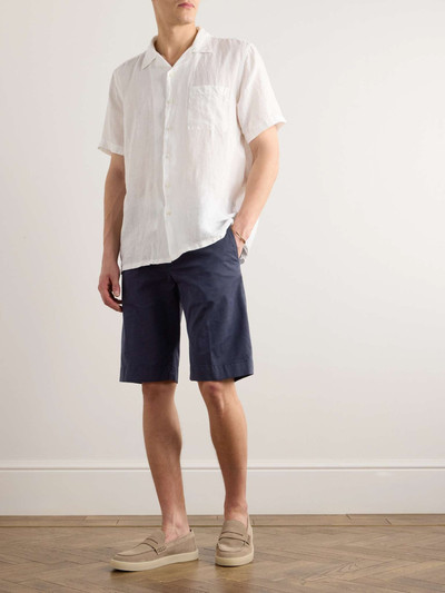Canali Straight-Leg Cotton-Twill Shorts outlook