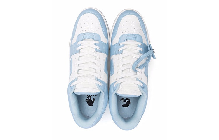 Off-White Out Of Office Calf Leather 'White Blue' OMIA189F21LEA0050140 - 4