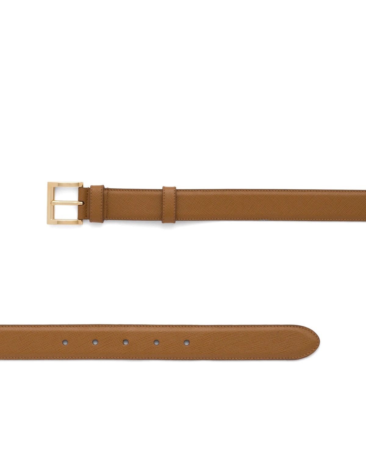 Saffiano Leather Belt - 3