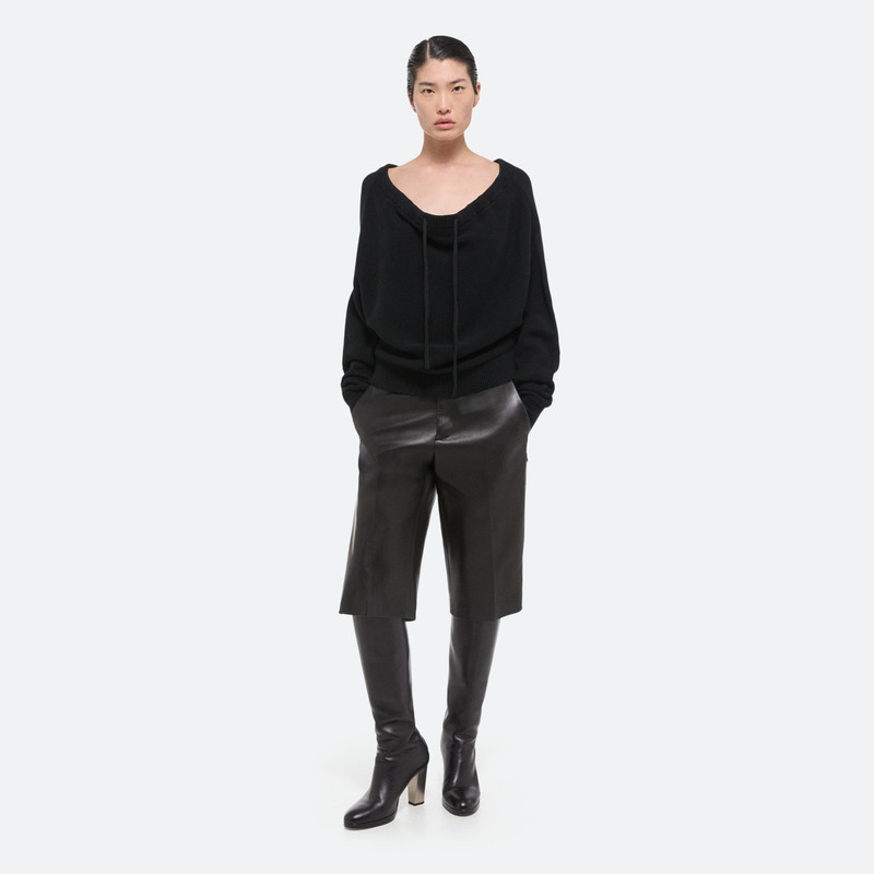 Helmut Lang RUCHED DOLMAN SLEEVE SWEATER outlook