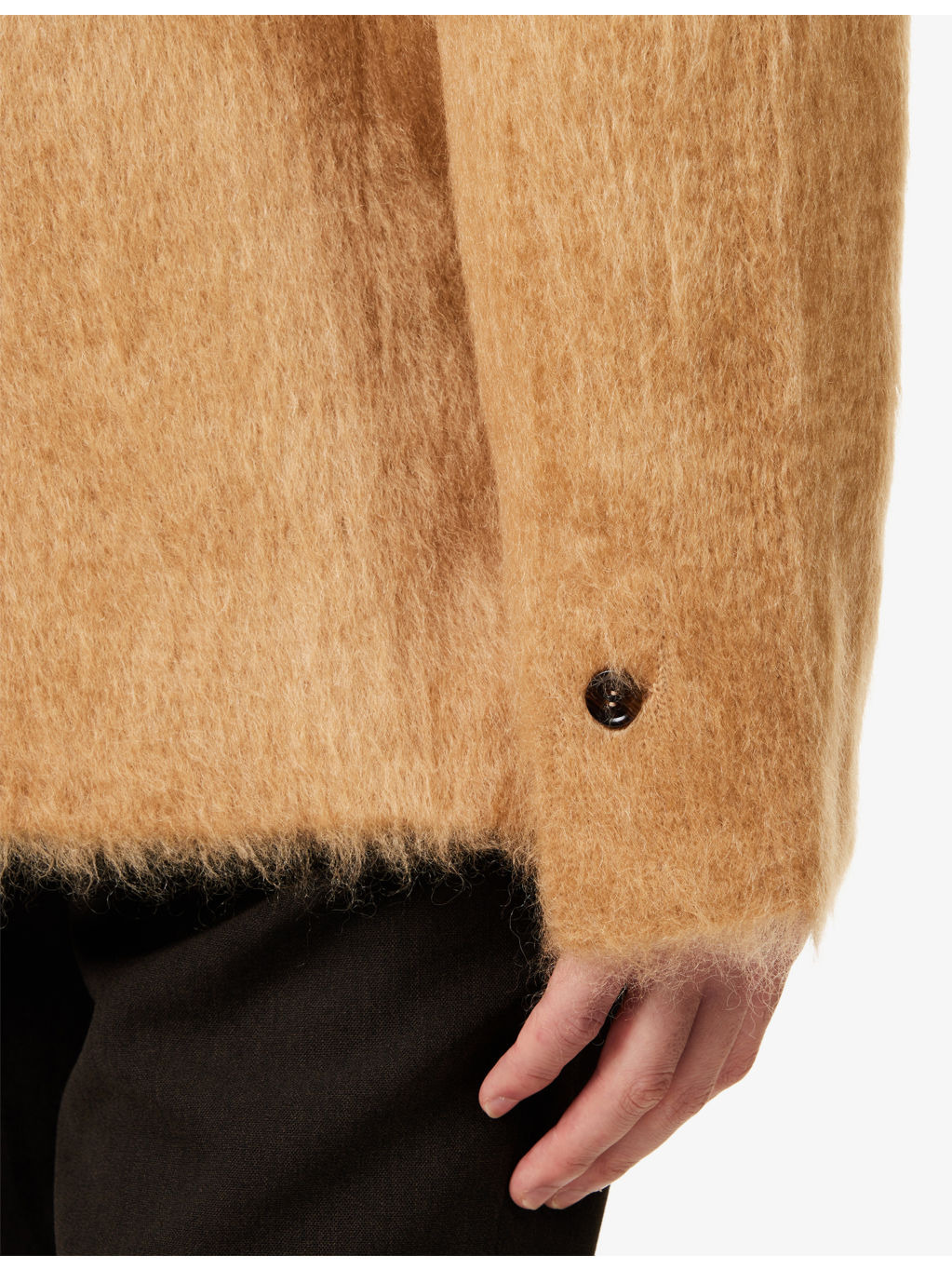 Double-Breasted Relaxed-Fit Cashmere, Wool And Silk Jacket - 6