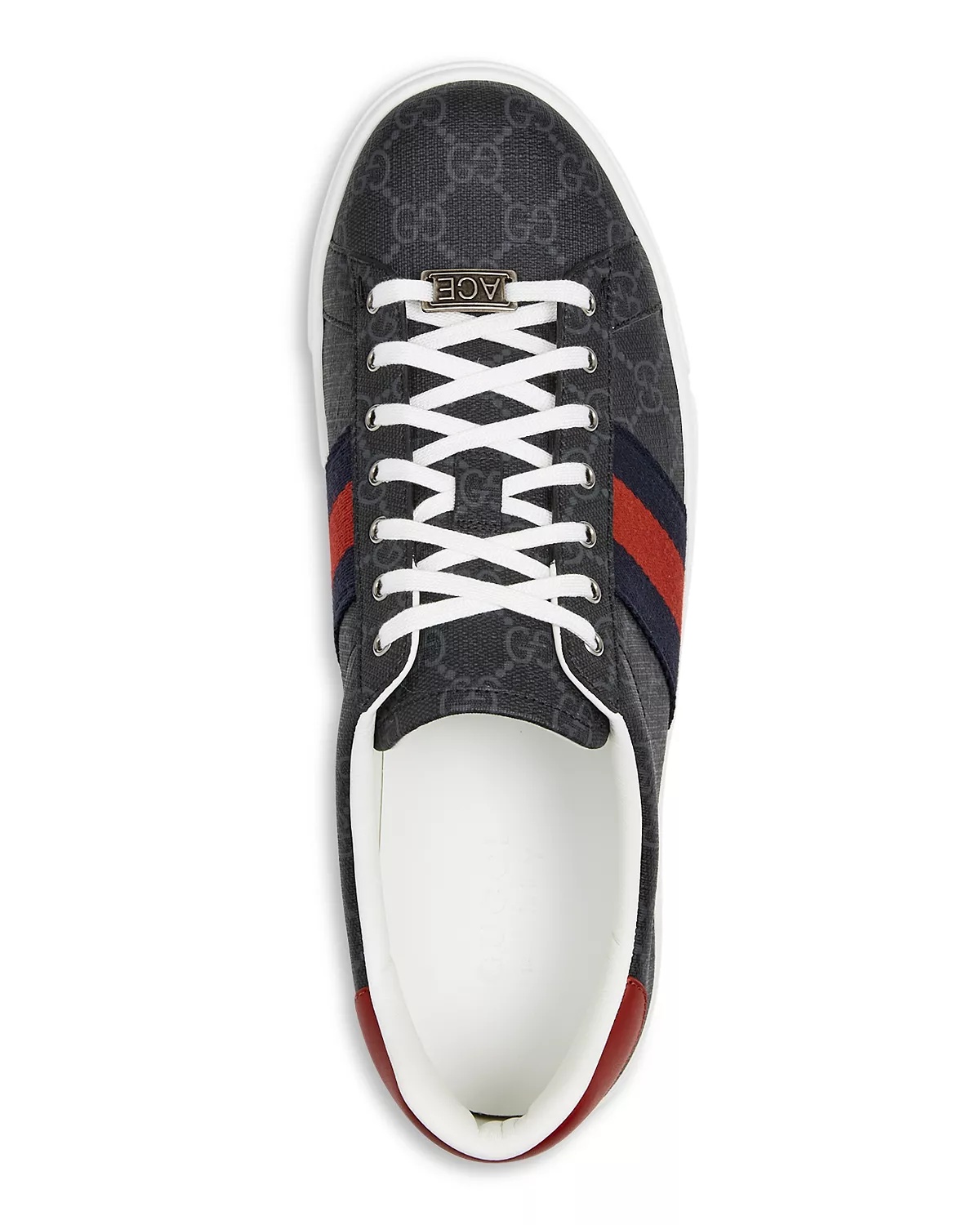 Men's Gucci Ace Canvas and Leather Sneakers - 2