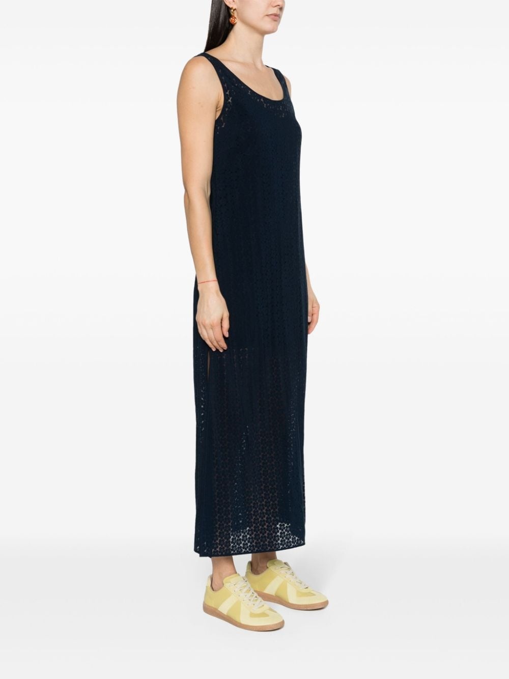 floral-motif maxi dress - 3