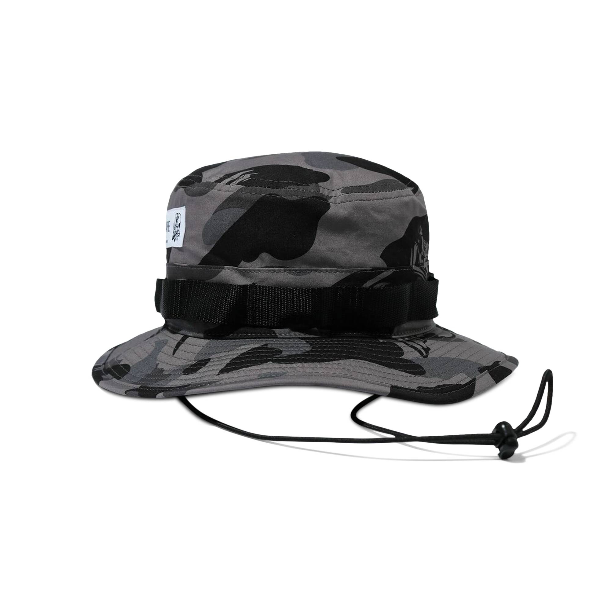 BAPE Ursus Camo Military Hat 'Black' - 2