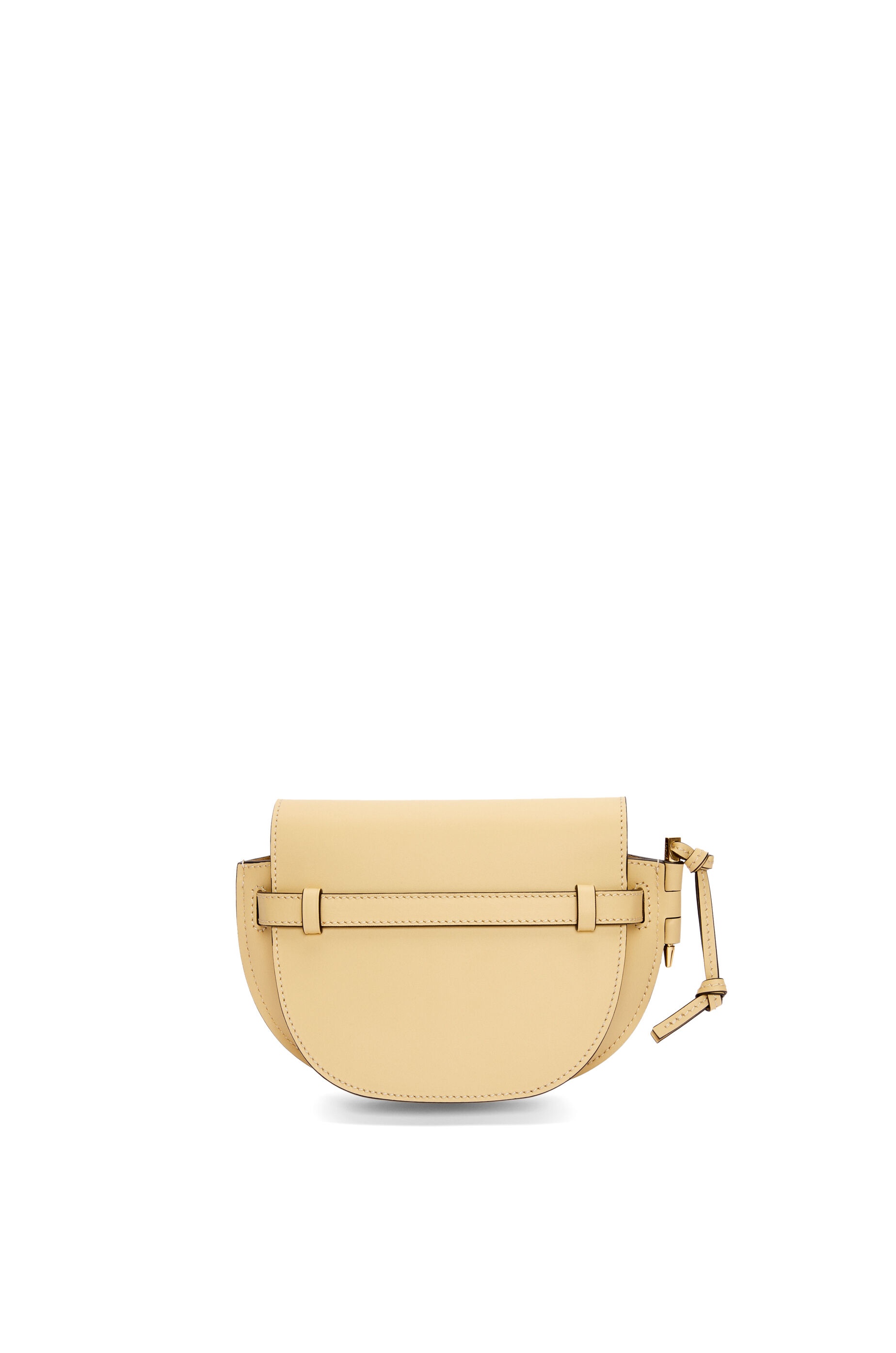 Mini Gate Dual bag in soft calfskin and jacquard - 5