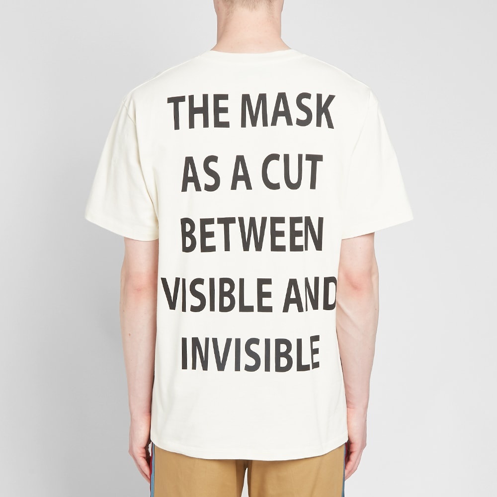 Gucci Spike Mask Print Logo Oversized Tee - 7