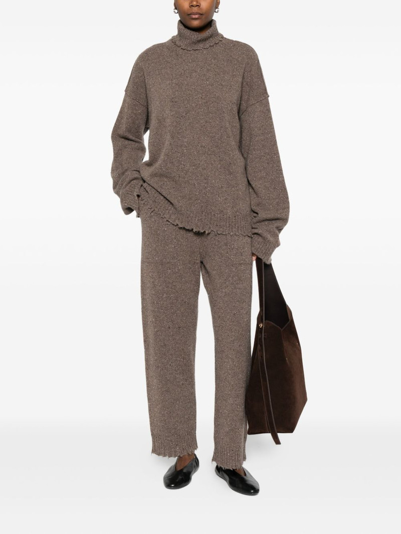 UMA WANG cashmere straight-leg trousers outlook