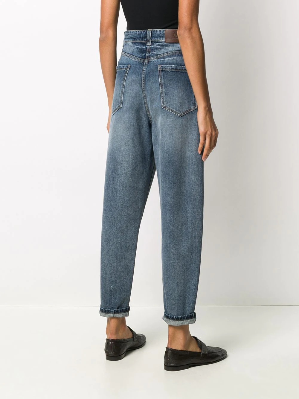 high rise mom-fit jeans - 4