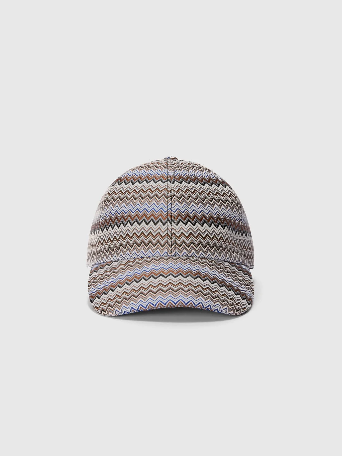 Technical fabric zigzag hat with visor - 1