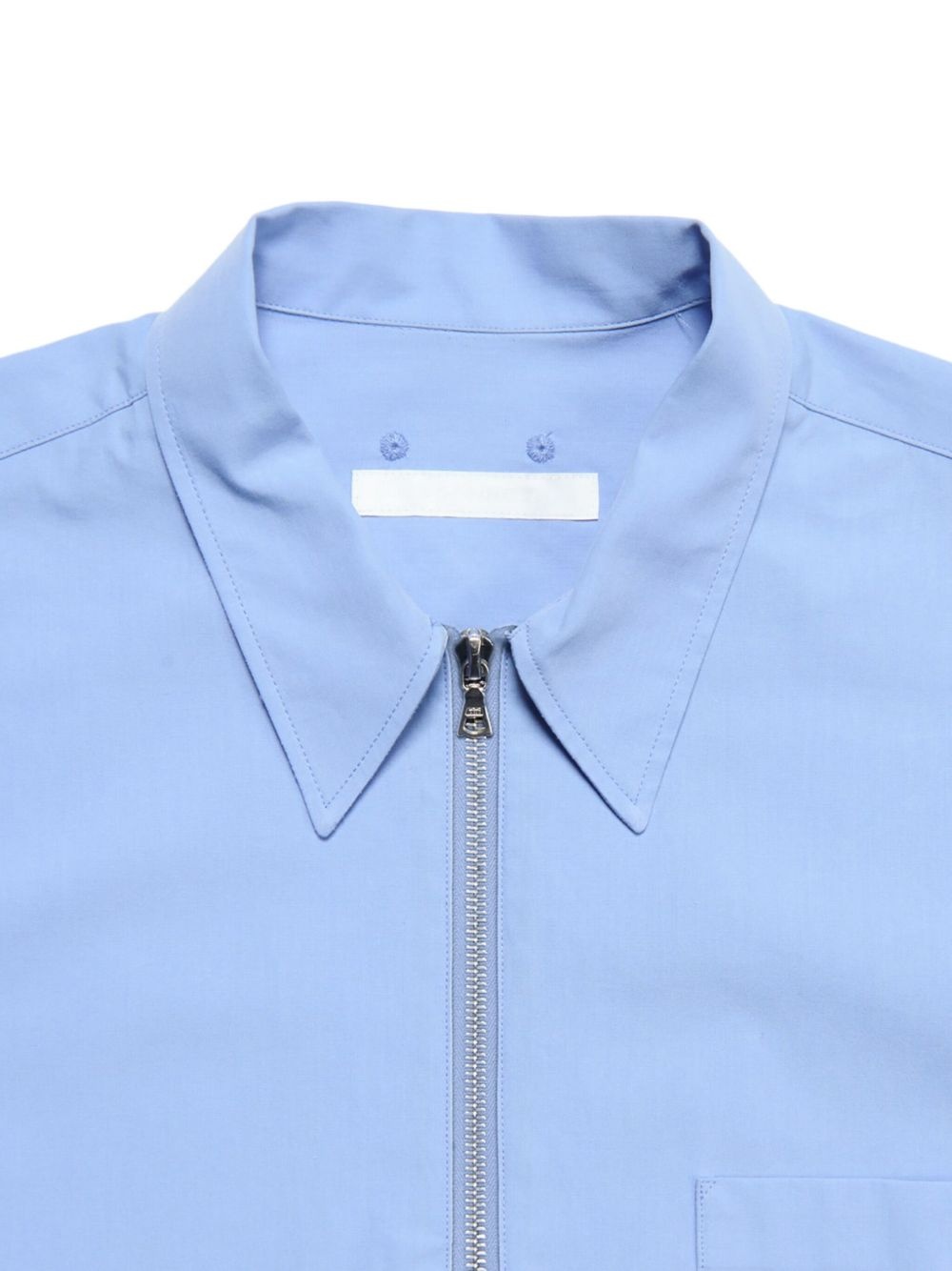 zip-front overshirt - 3