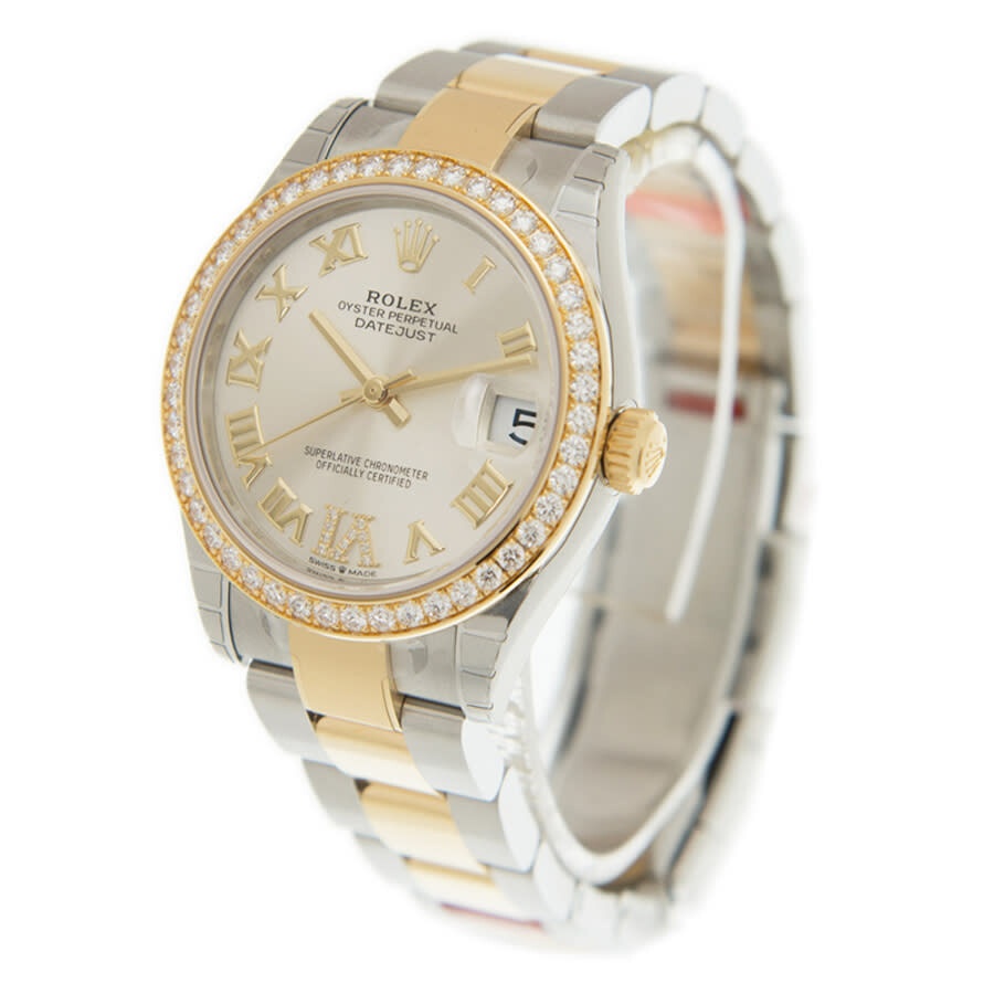 Rolex Datejust Lady 31 Diamond Silver-tone Dial Ladies Watch 278383 GRDO - 4