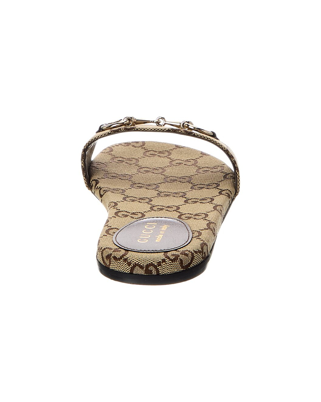 Gucci Horsebit GG Canvas Sandal - 3