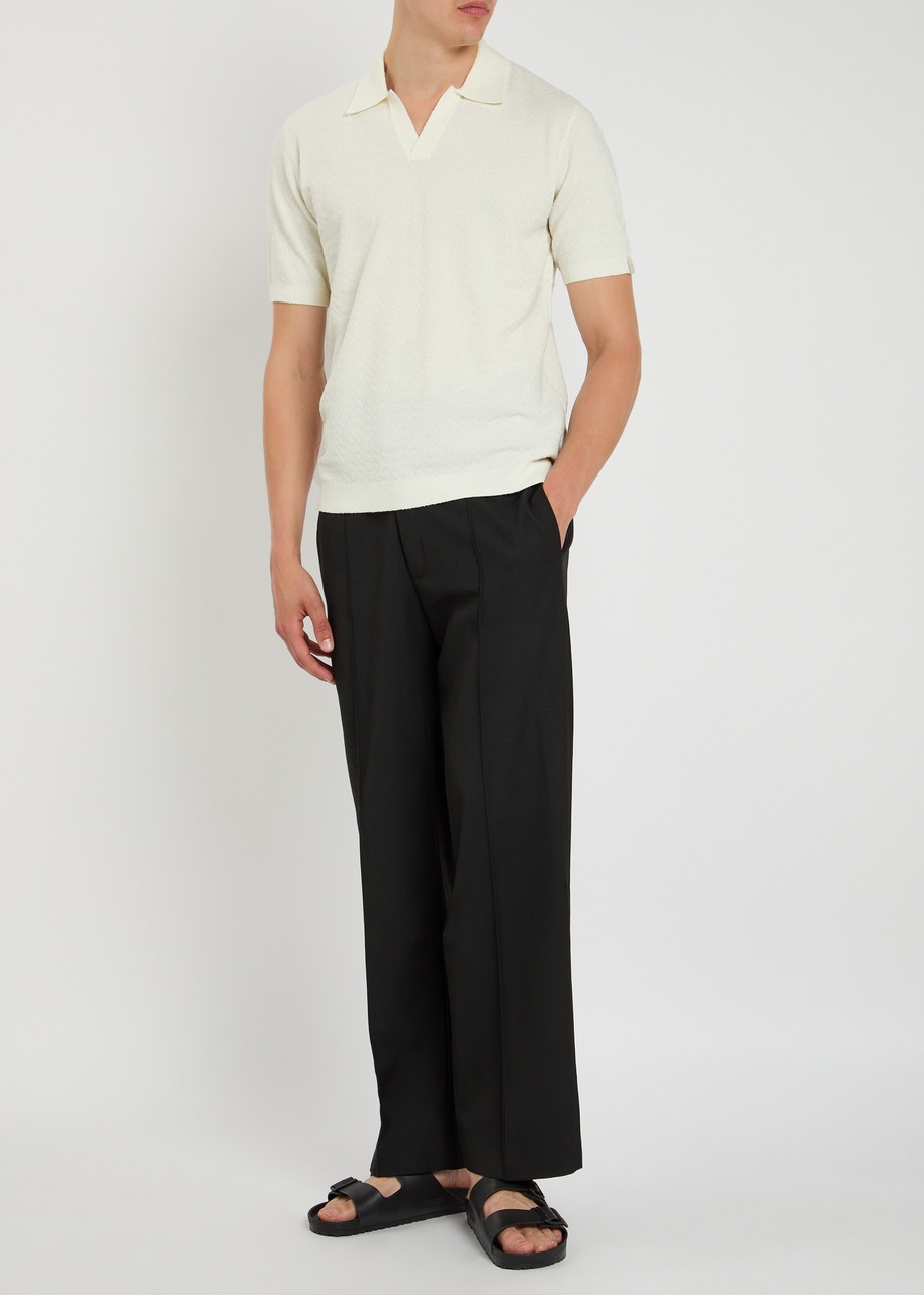Rag & Bone Zuma Terry Polo Shirt - 4