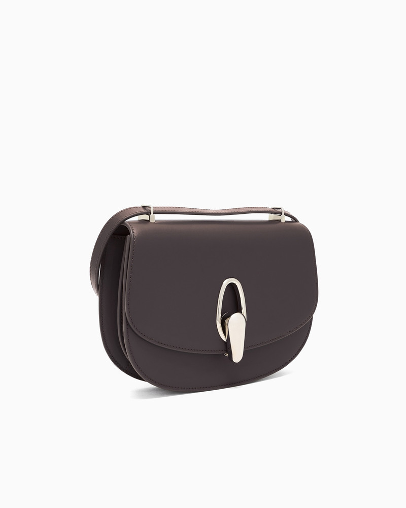 GIORGIO ARMANI LEATHER SHOULDER BAG outlook