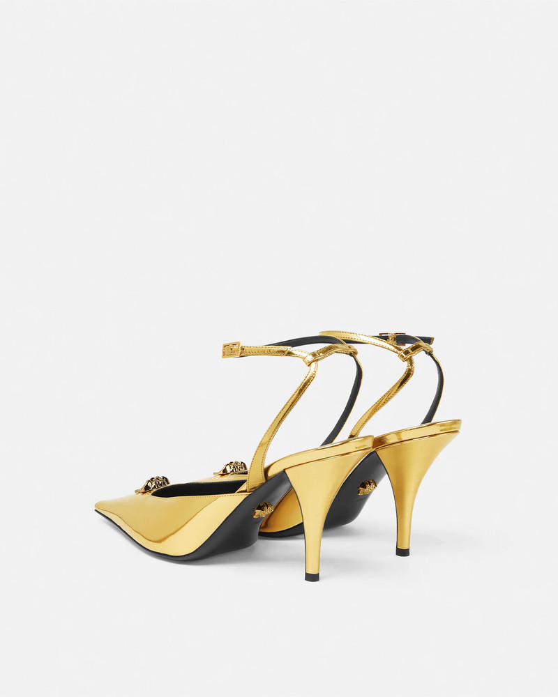 La Medusa 금속 Slingback 펌프 85 mm 4