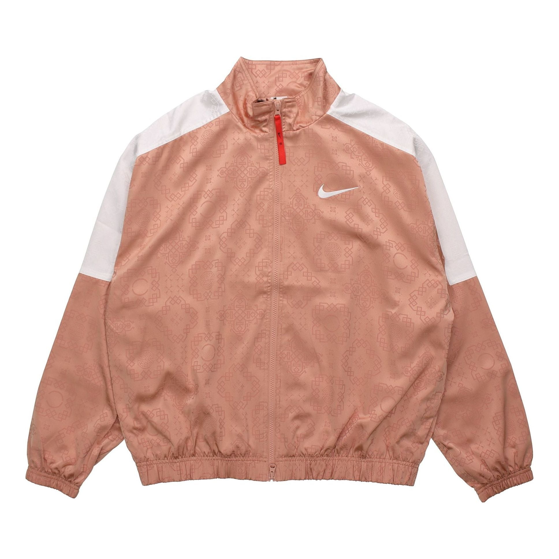 Nike x CLOT Rose Gold Silk Pattern Track Jacket Pink CT4083-605 - 1