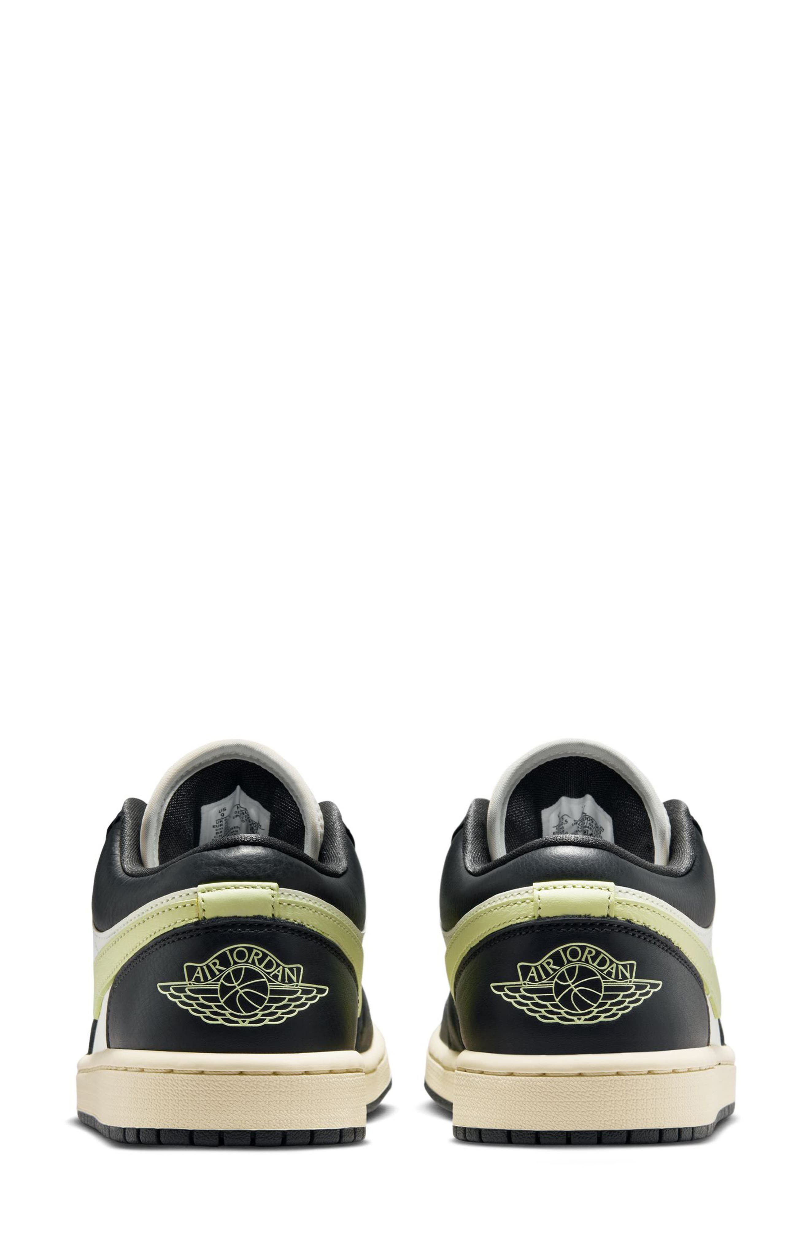 Nike Air Jordan 1 Low SE Sneaker in 003 Anthra/lmngrn at Nordstrom - 6
