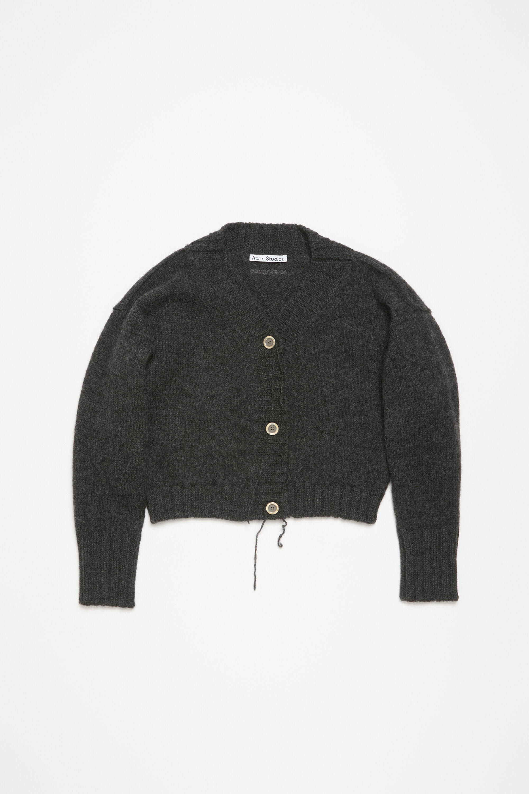 Knit cardigan - Anthracite grey - 6