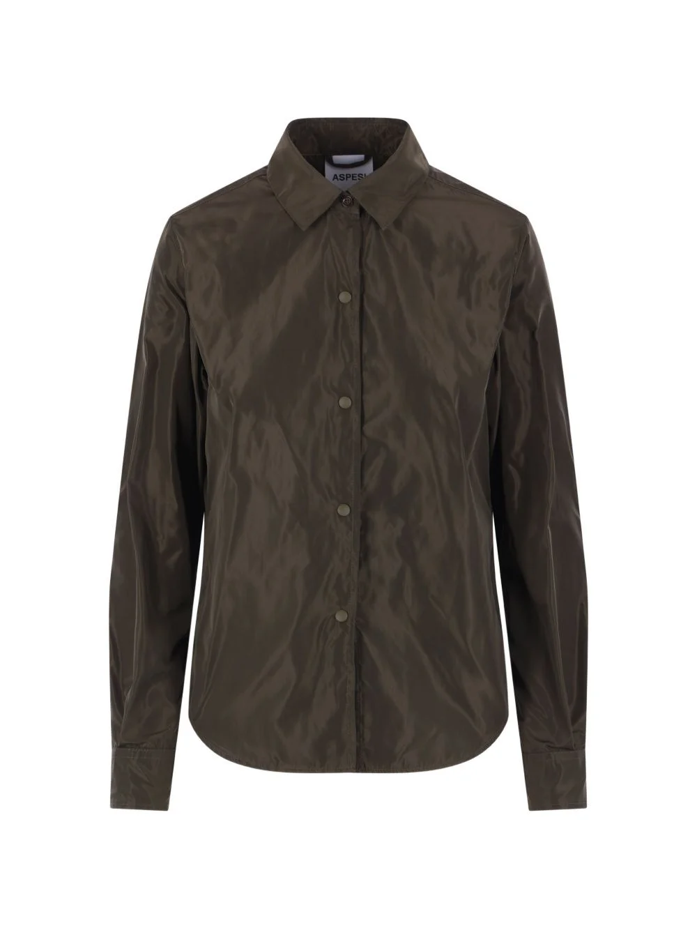 button-front shirt jacket - 1