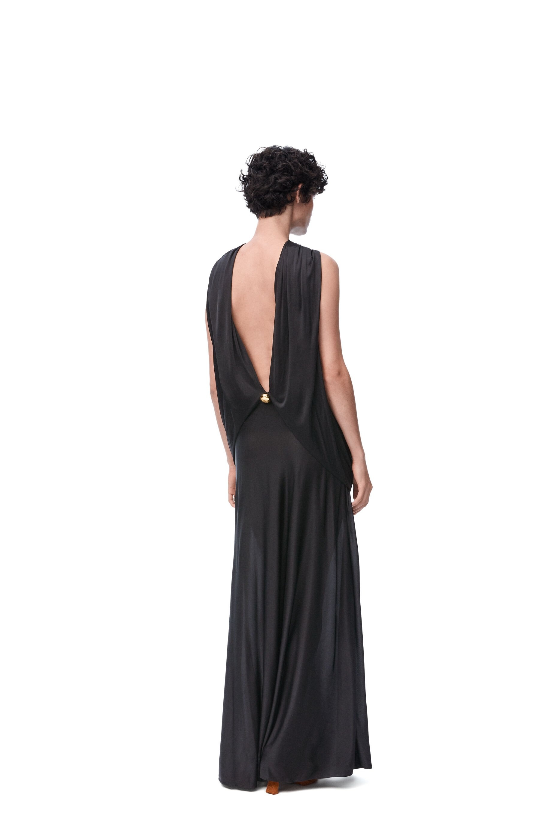 Pebble dress in viscose - 3