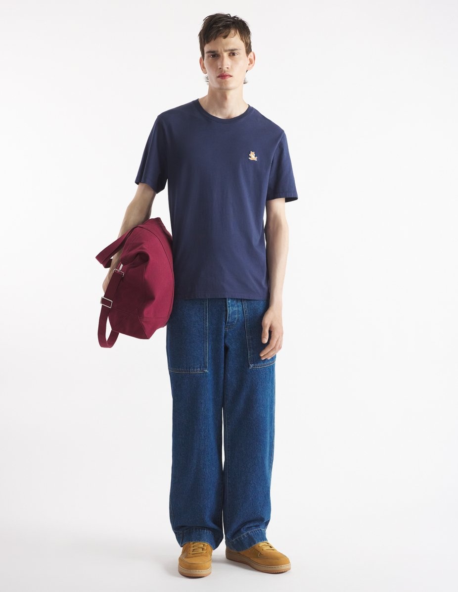 CHILLAX FOX PATCH REGULAR TEE-SHIRT - 3