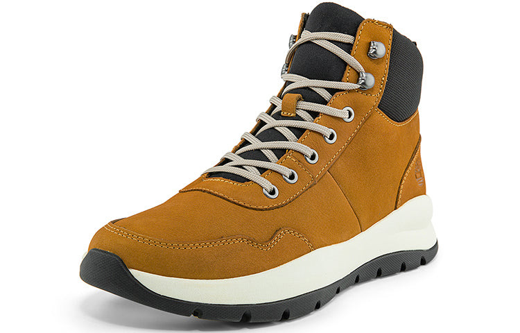 Timberland Boroughs Project Lightweight Mid Sneaker Boots 'Wheat' A27WBW - 3