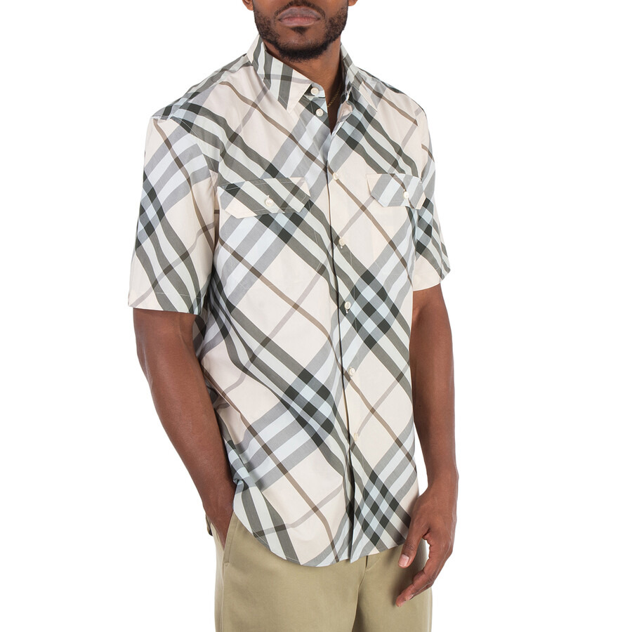 Burberry Check Cotton Shirt - 4
