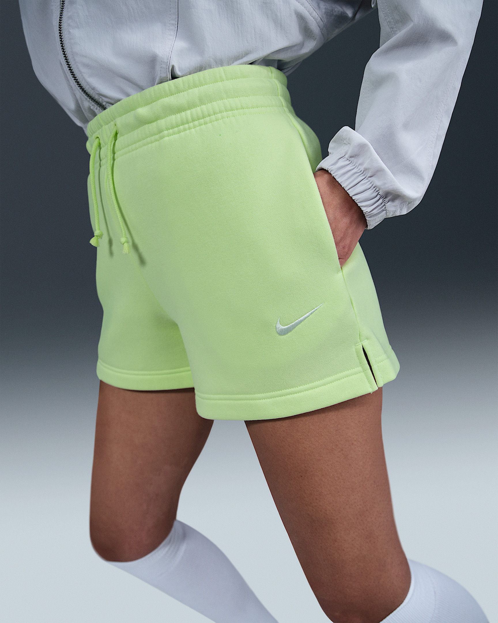 Nike Sportswear Phoenix Fleece Women's Mid-Rise 4" Shorts - 5