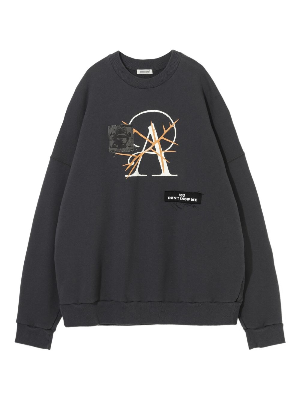 graphic-printed sweatshirt - 1