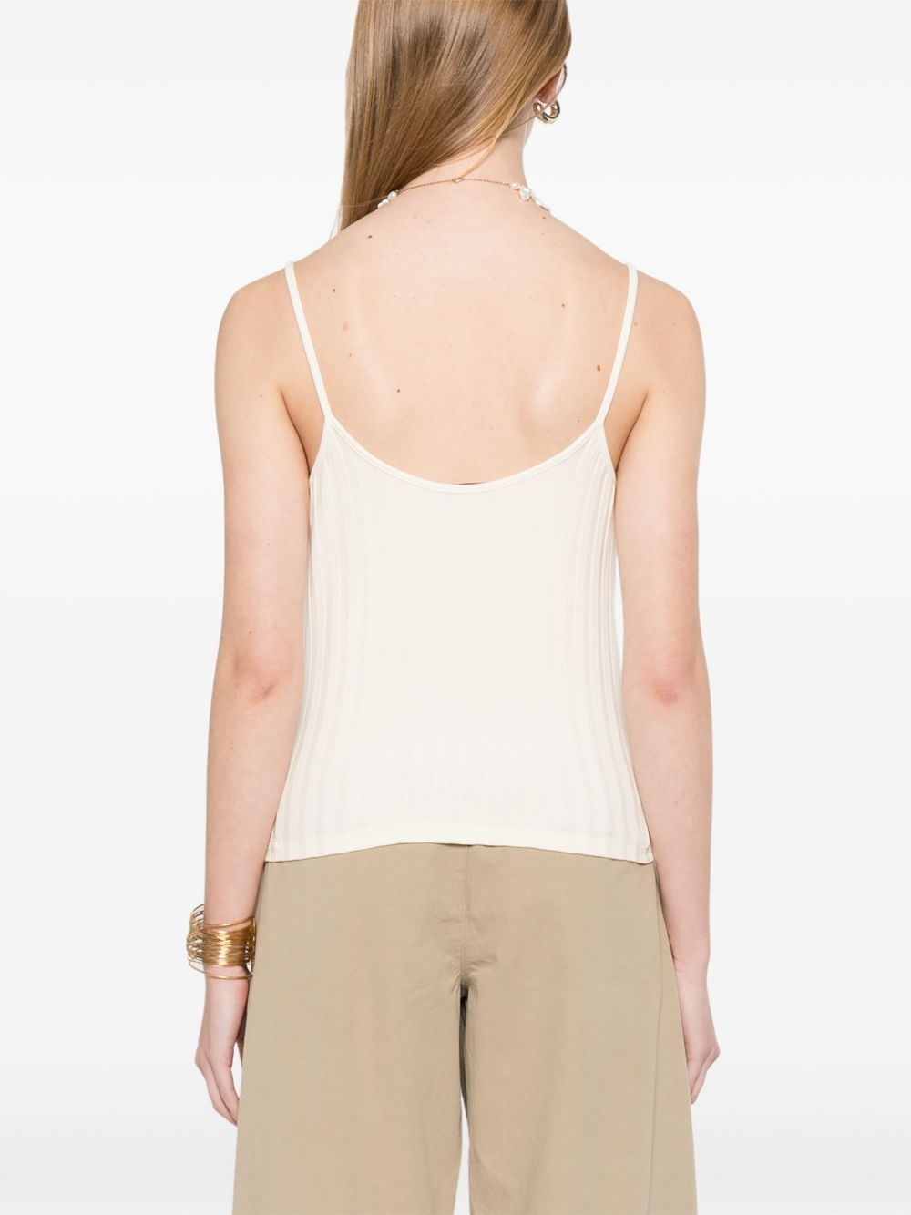 ribbed tank top - 4