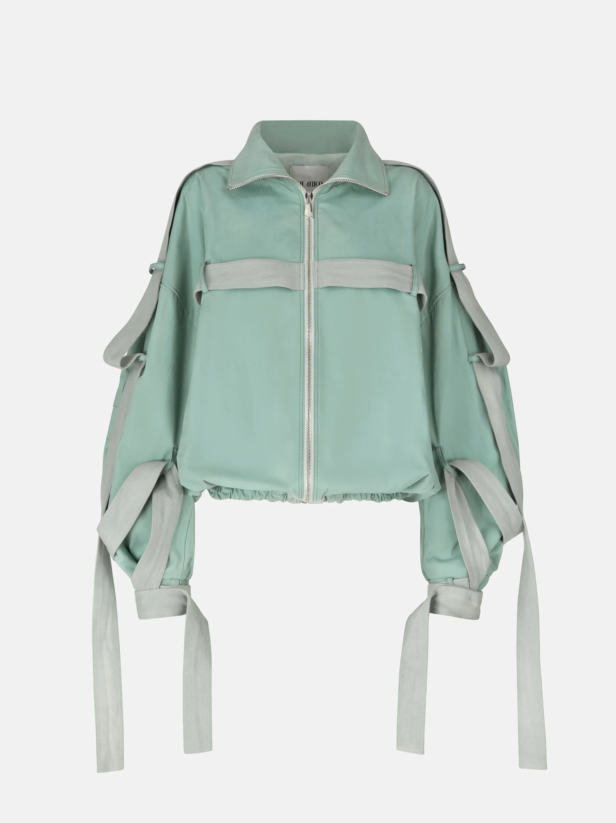 SAGE GREEN BOMBER - 1