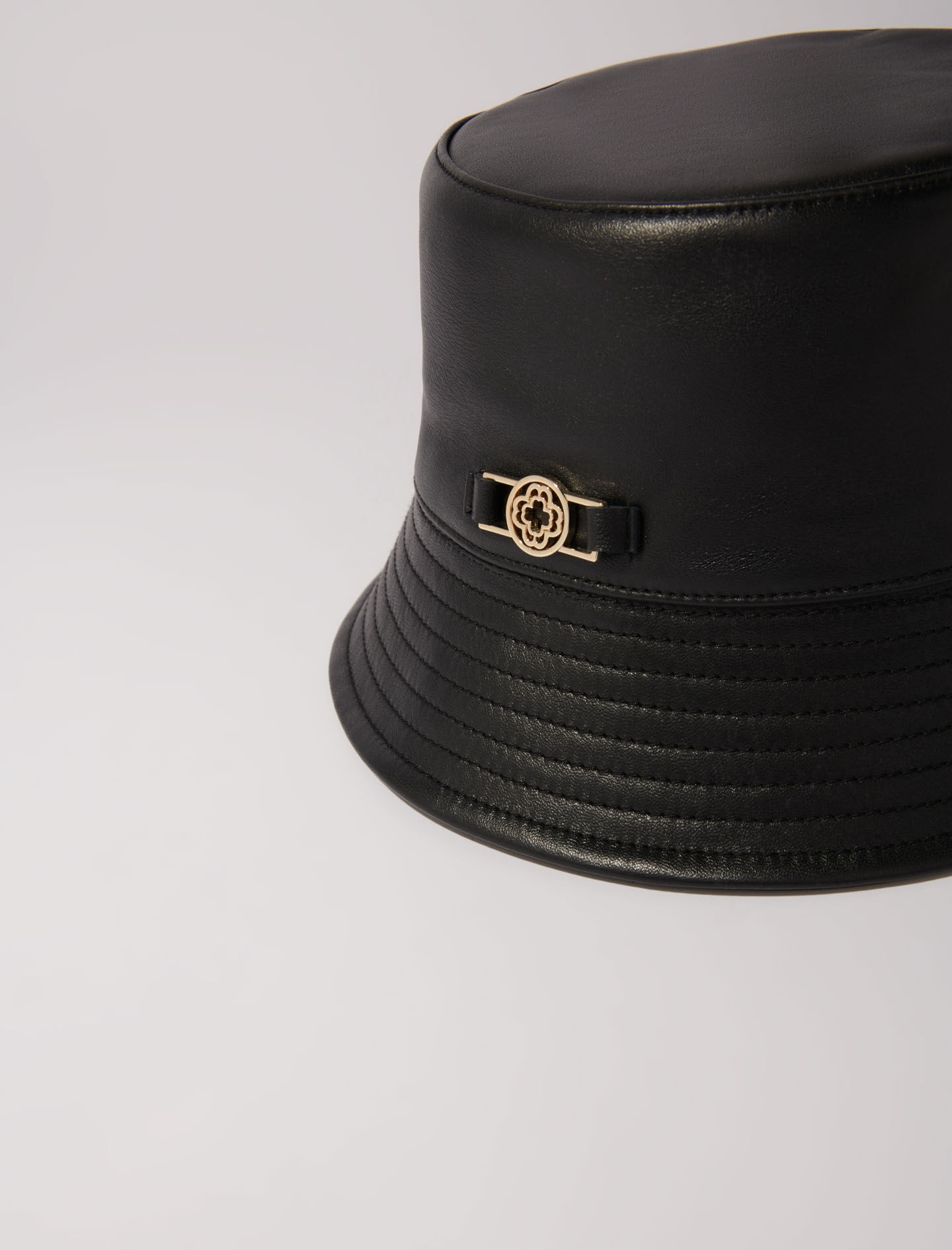 Leather bucket hat - 3