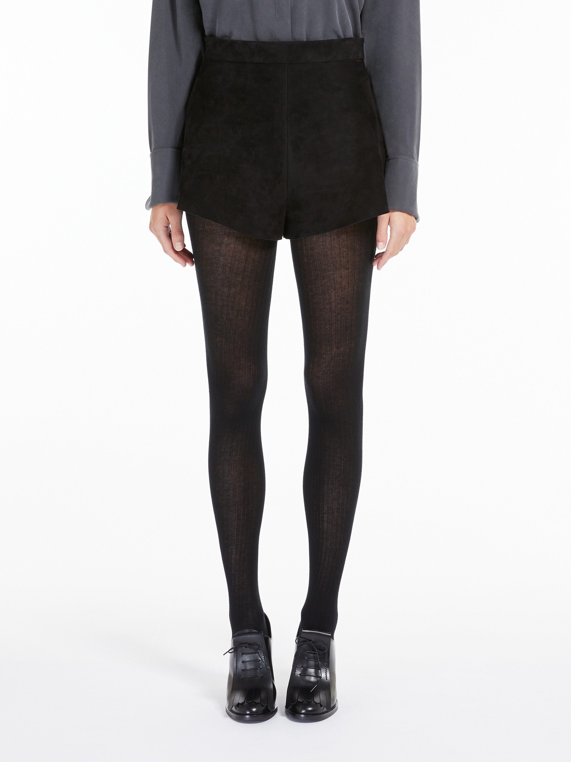 CEDRO Suede hot pants - 3