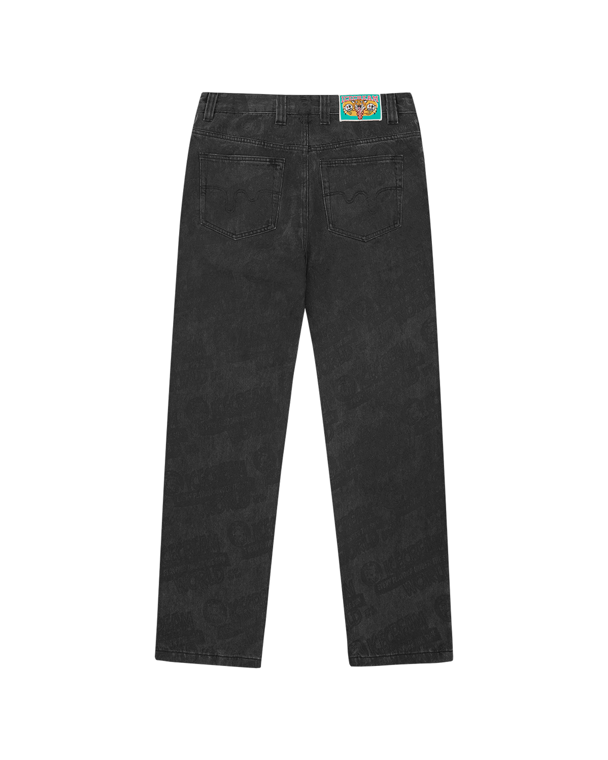 EVERY FLAVOUR DOUBLE SCOOP DENIM PANTS - 2