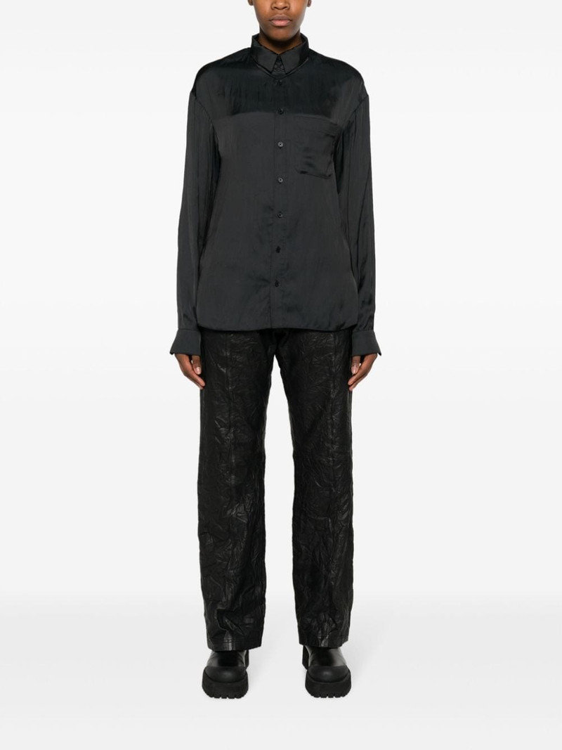 long-sleeved dropped-shoulder shirt 3