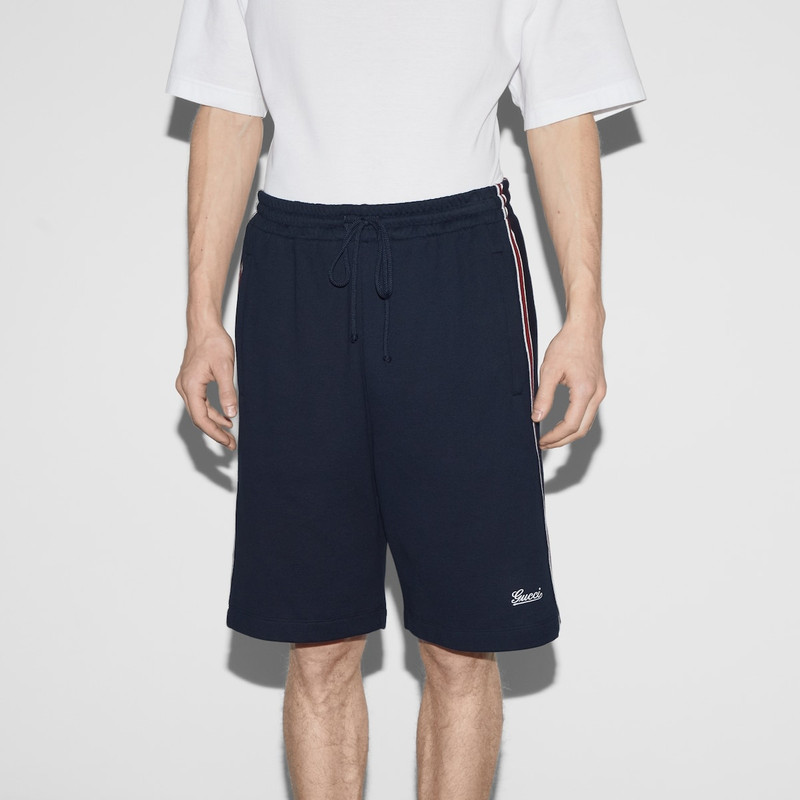 Cotton jersey basketball shorts 3