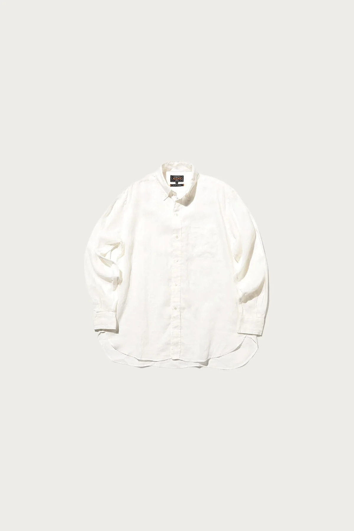 B.D. Classic-Fit Linen Chambray - White - 1