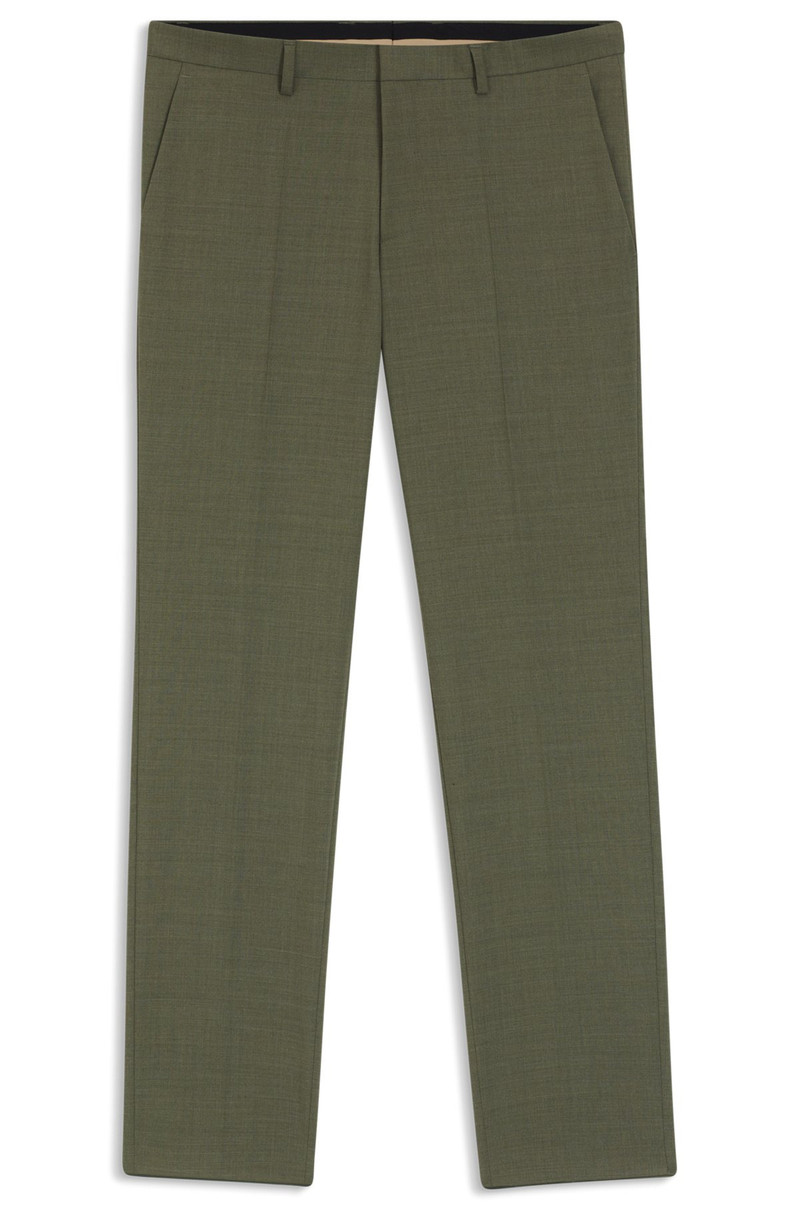 EXTRA-SLIM-FIT TROUSERS IN PERFORMANCE-STRETCH DOBBY 1