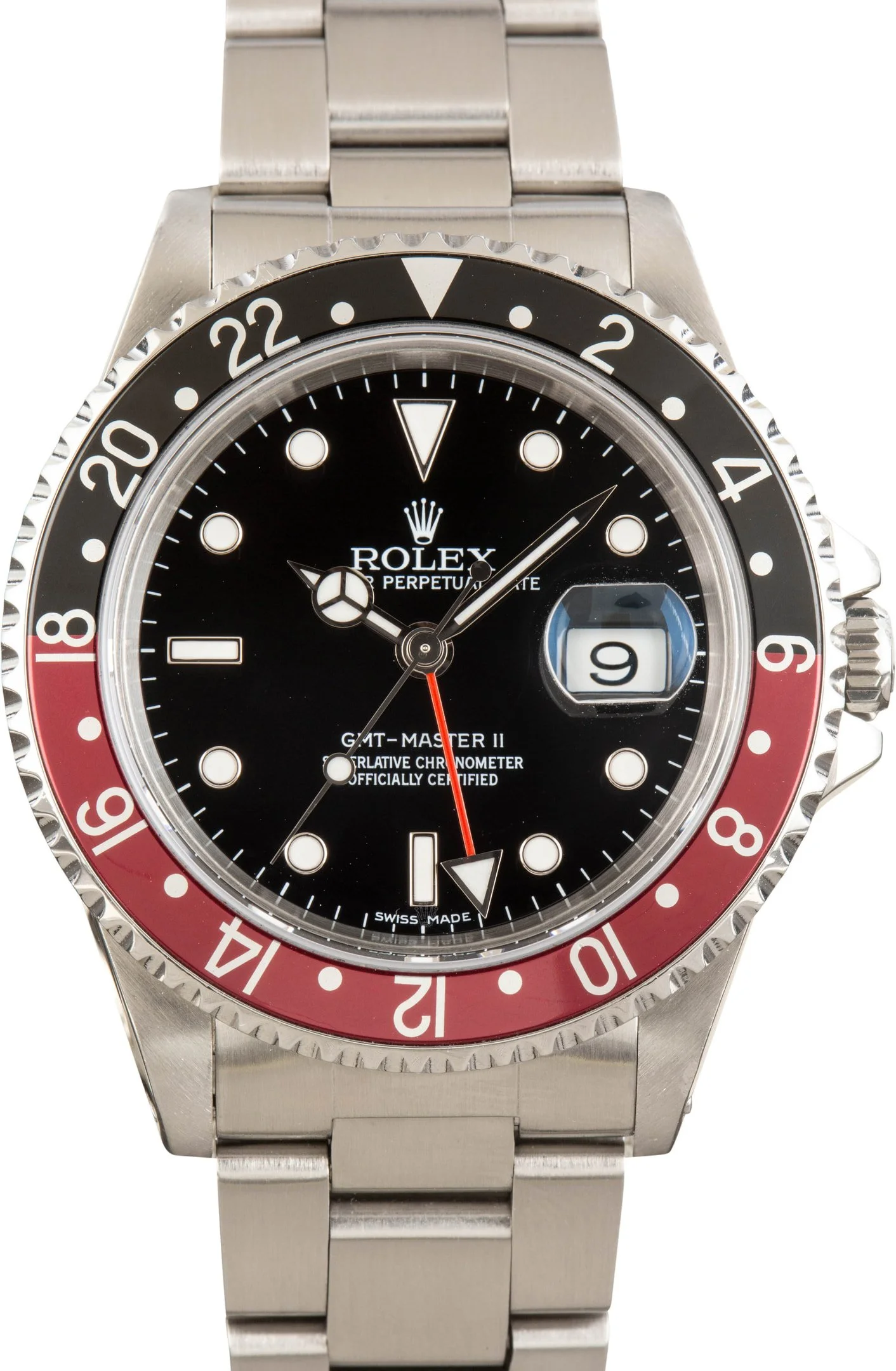 184624 Used Rolex GMT Master II Ref 16710 Coke - 1
