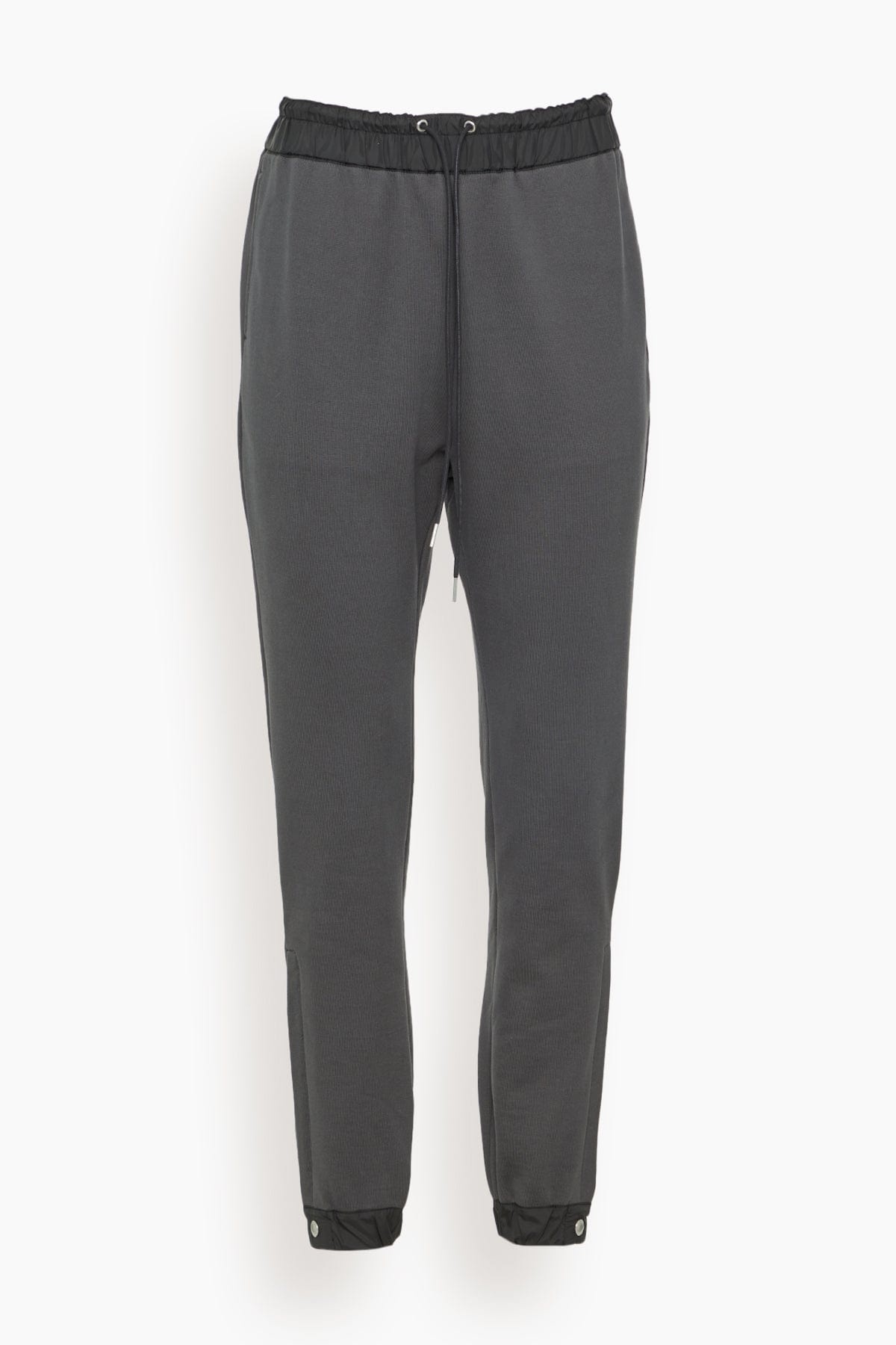 Sweat Jersey Pants in Charcoal Gray - 1