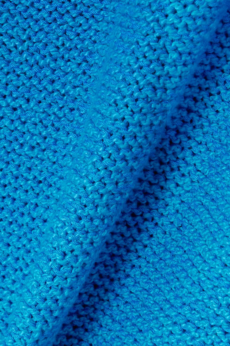 Sunset At The Beach fringed crocheted cotton midi dress 4