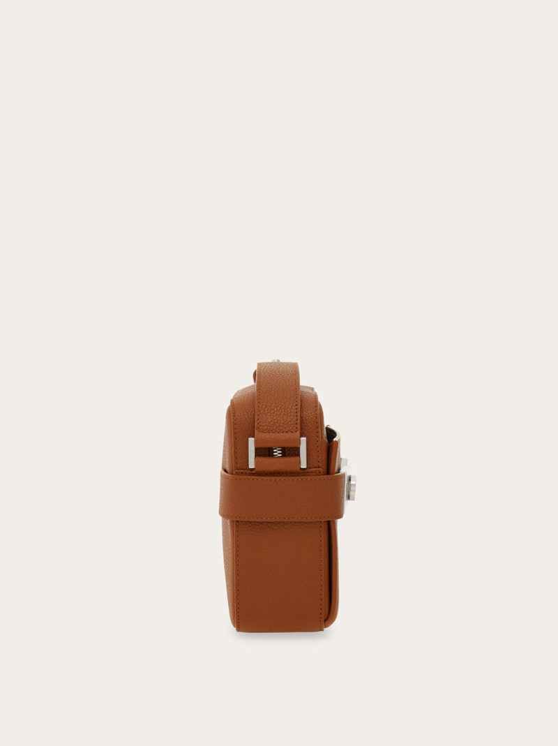 East-West crossbody bag with Gancini buckles 3
