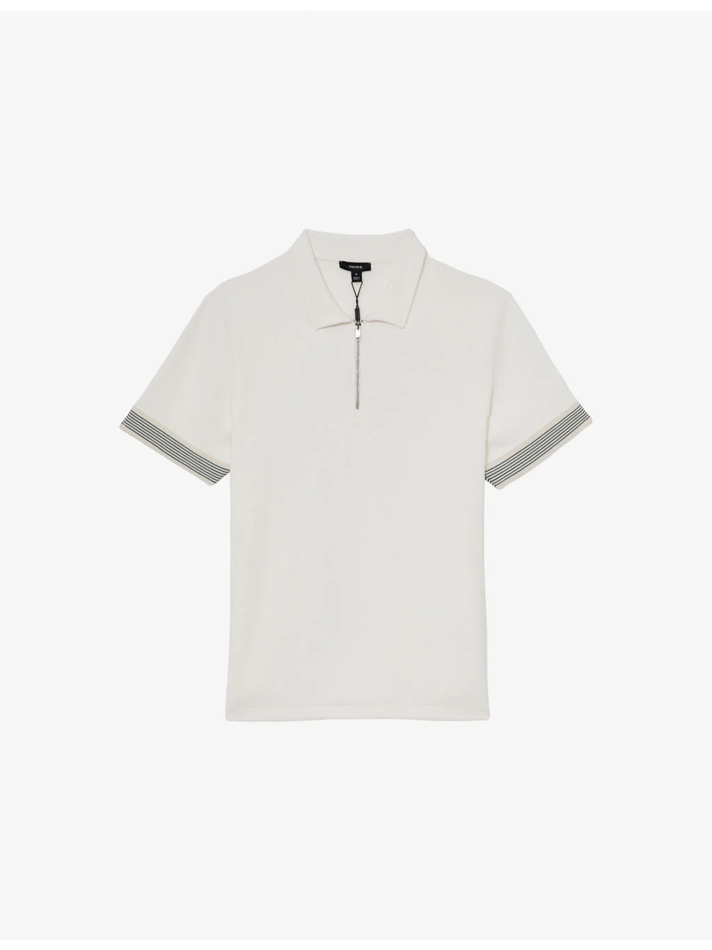 Bruno Half-Zip Stretch-Woven Polo Shirt - 1