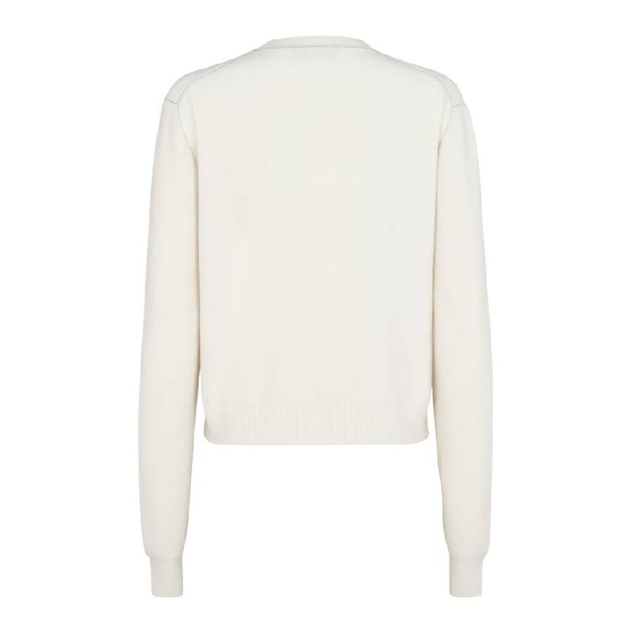 Fendi Logo-Print Cashmere Sweater - 6