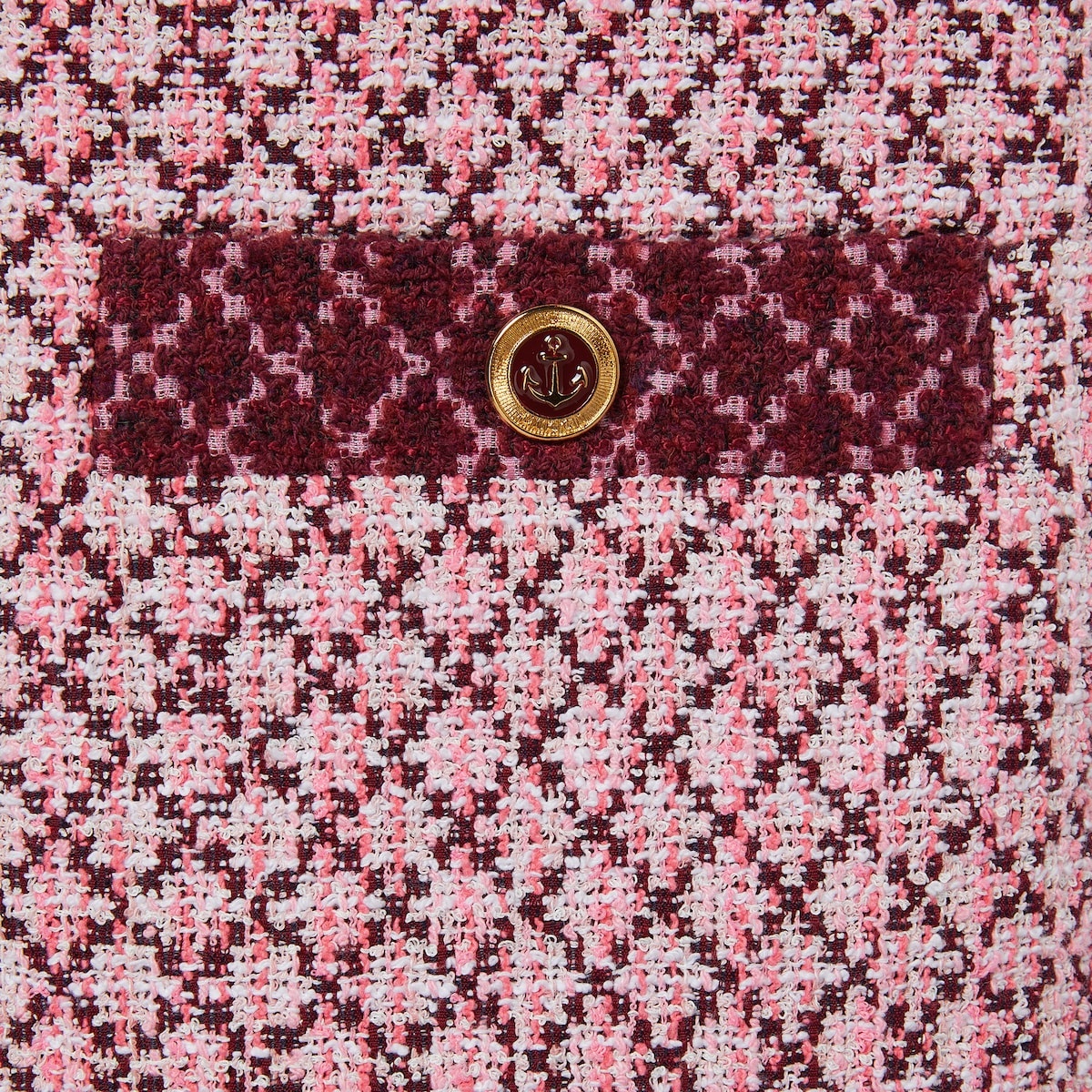 Diamond cotton bouclé dress - 4