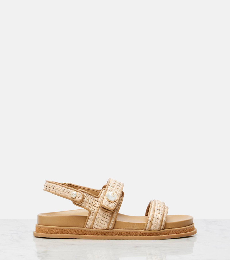 Fayence leather sandals 4