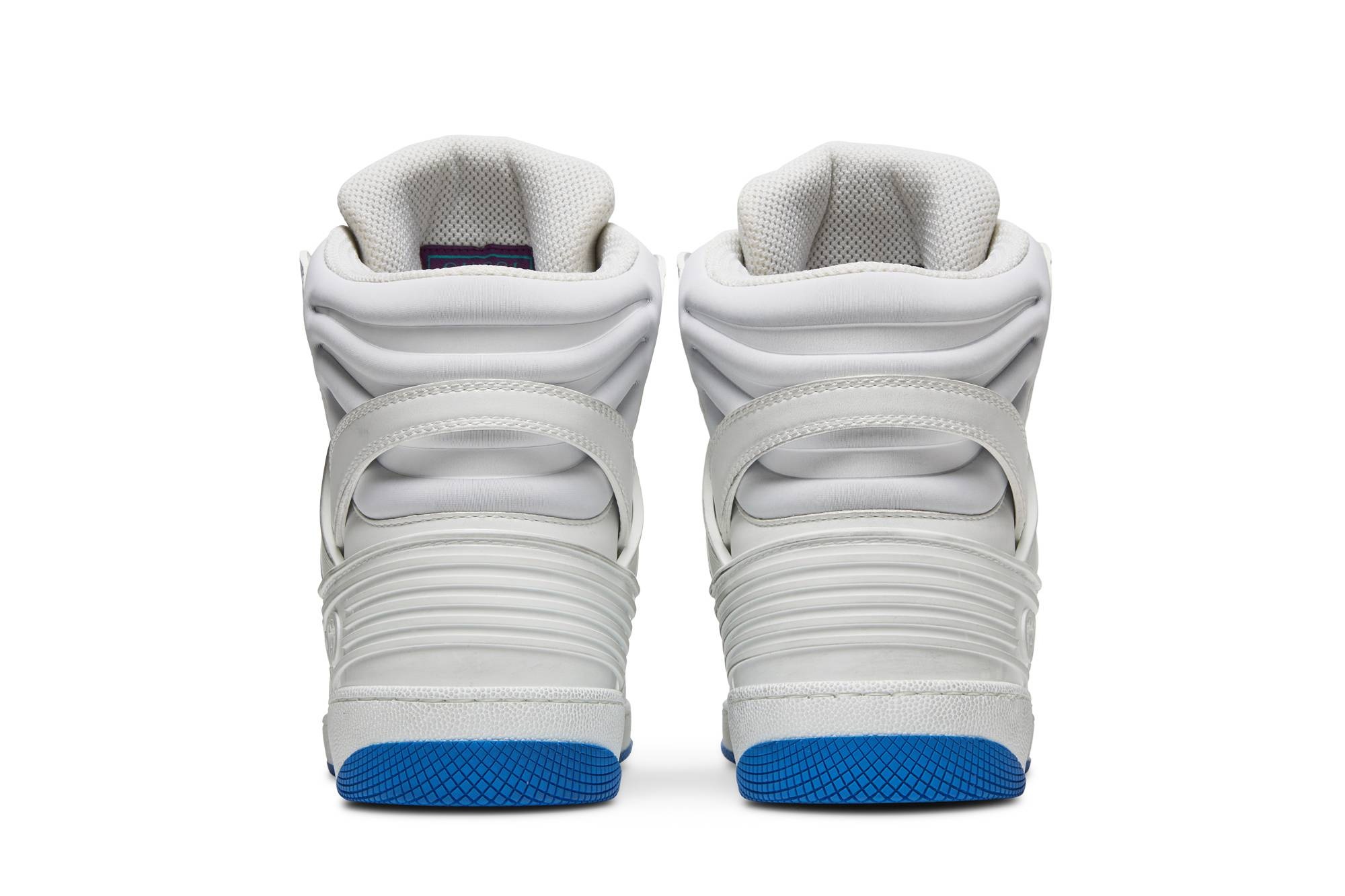 Gucci Basket High Sneaker 'White Blue' - 6