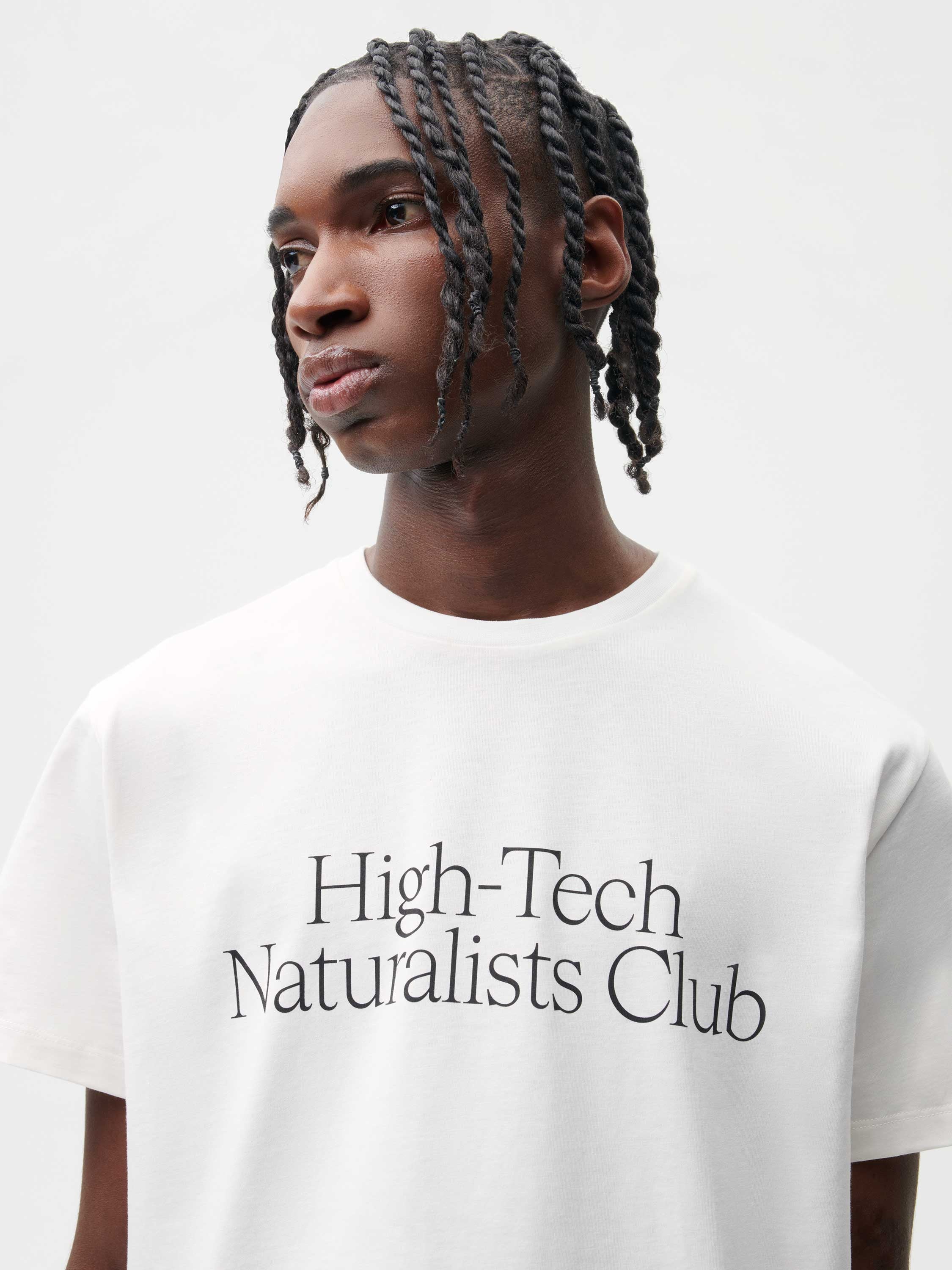Mens High-Tech Naturalists Club T-shirt - Off-White - 3